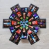 beautiful gift box for chocolate & photo decoration - Message Gift Box - 7-layer Explosion box for gift - 7-layer Magick chocolate box for gift - ( WITHOUT CHOCOLATE )