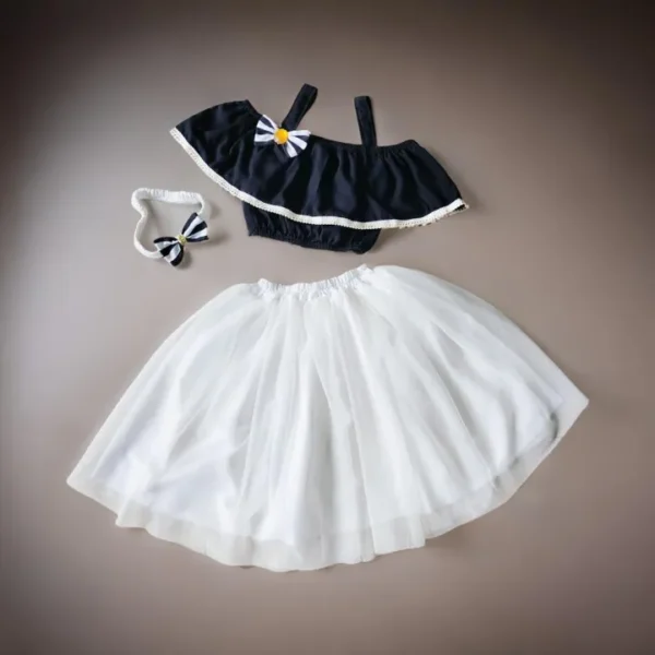 Summer Kid Baby Girls Floral Long Tutu skart Wedding Party Dresses and birthday Dresses