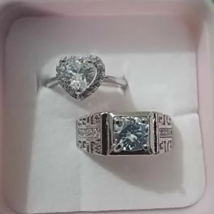 2025 latest lovers ring love witness boyfriend and girlfriend wedding anniversary gift students love adjustable ring